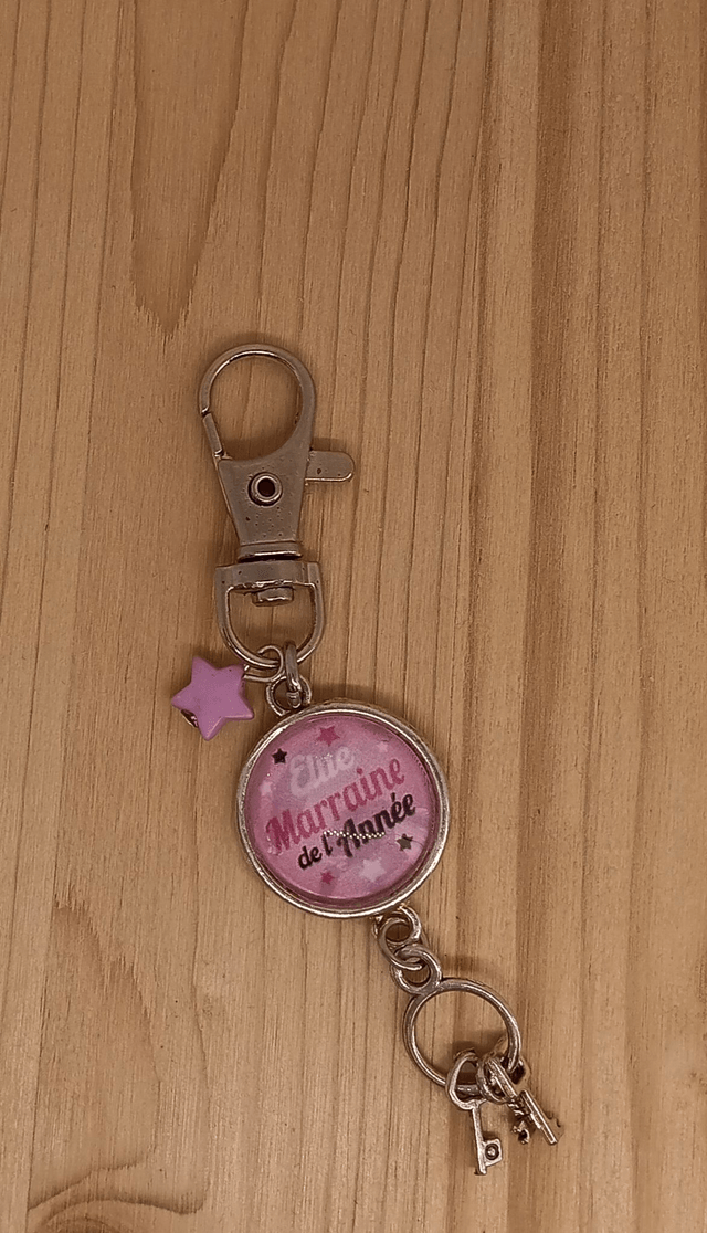 Porte-clé  "Marraine"