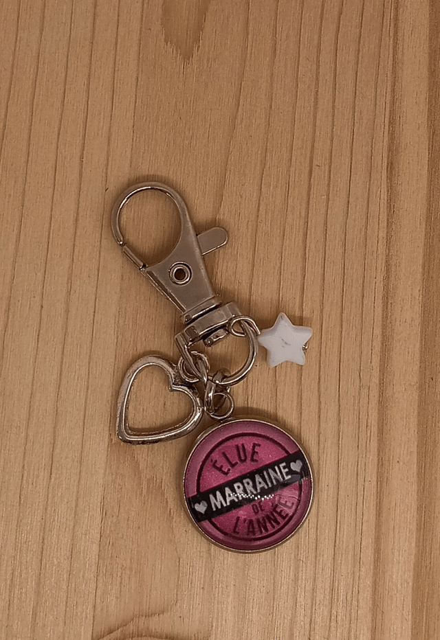 Porte-clé  "Marraine"