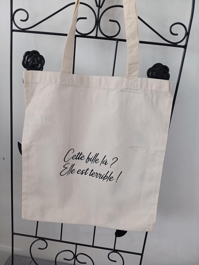 Sac Tote Bag "Mamie qui déchire"