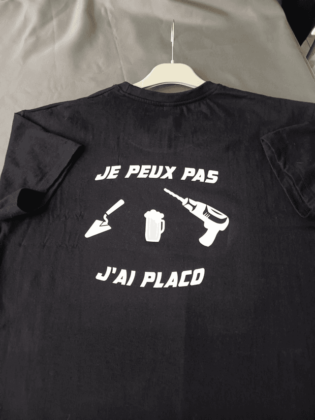 Tee-shirt adulte (photo à titre d&#039;exemple ?)